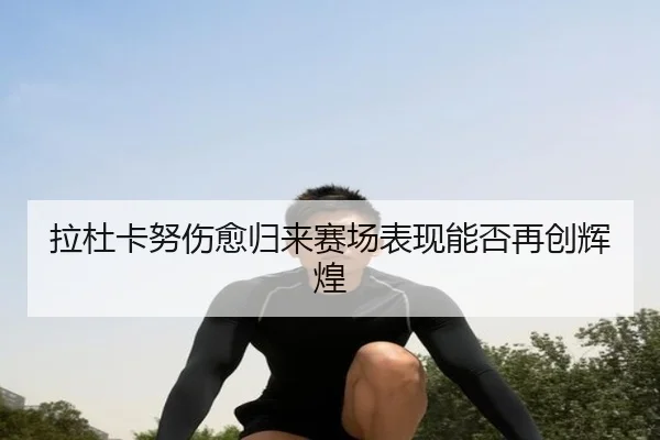 拉杜卡努伤愈归来赛场表现能否再创辉煌
